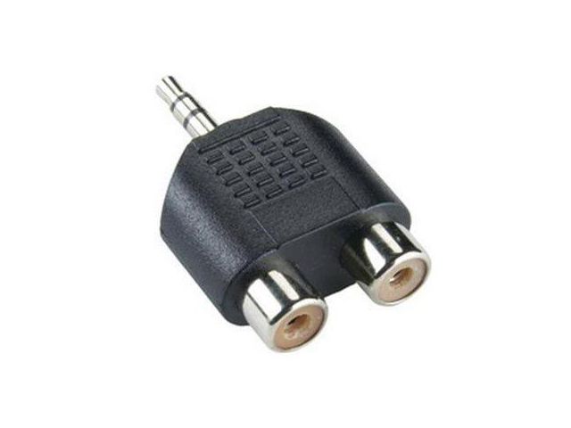 Audio adapter SBOX 3.5mm(m) na 2xRCA(ž)