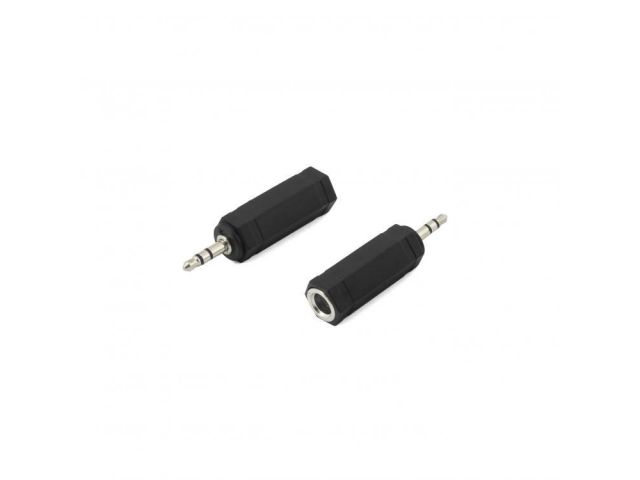 Audio adapter SBOX 6,3mm F. - 3,5mm M.