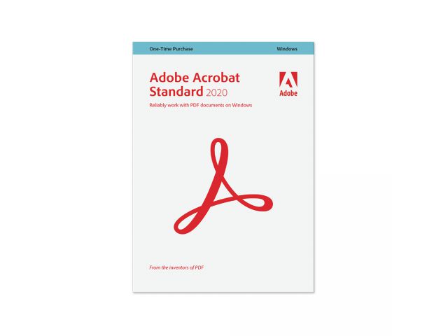 Aplikativni software ADOBE Acrobat Standard 2020, Windows, elektronska licenca