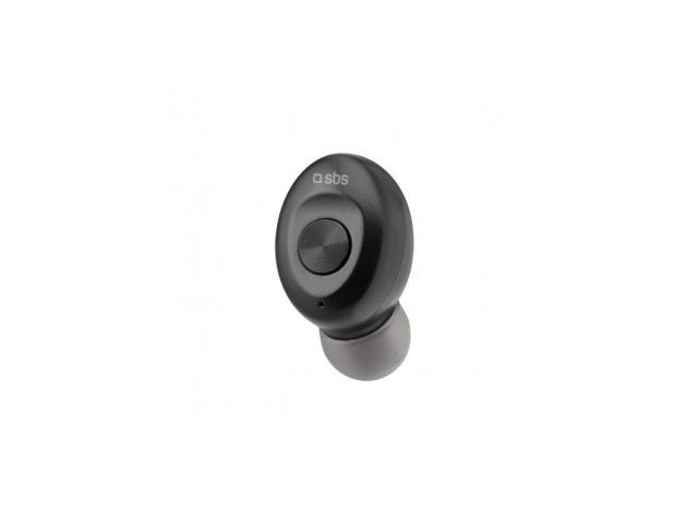 Bluetooth slušalica SBS  mono s wireless punjenjem BT290, crna