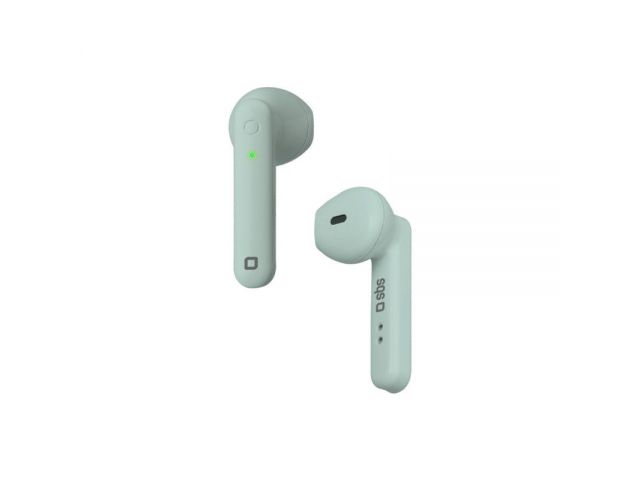 Bluetooth slušalice SBS TWS TWIN HOP  300 mAh baza za punjenje s integriranim tipkama, plave