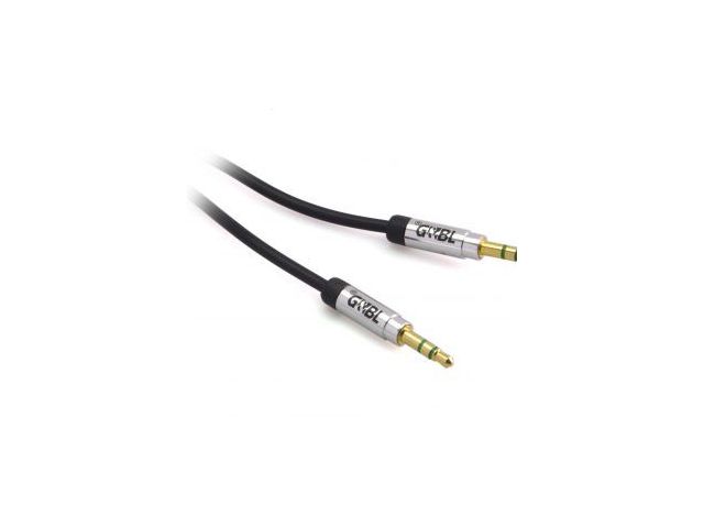 Audio kabel G&BL Pro Gold, 3.5mm(m) - 3.5mm(m), 1,8m, srebrni
