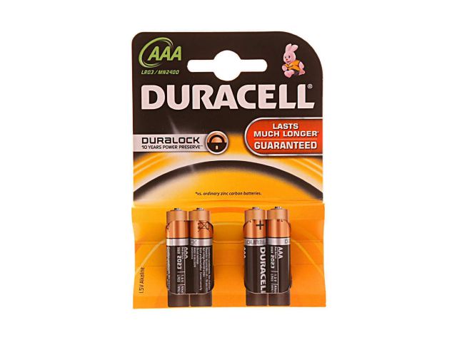 Jednokratna baterija DURACELL LR03 BASIC AAA B4