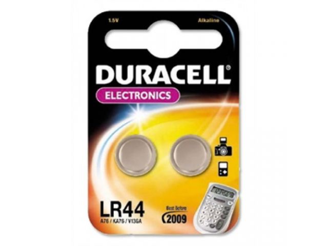 Jednokratna baterija DURACELL LR44 B2 alkalna