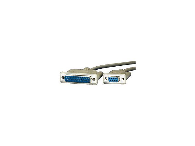 Video kabel ROLINE serijski na VGA, 1.8m, 9F/25M, bijeli