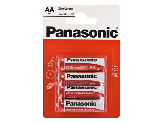 Jednokratna baterija PANASONIC  R6RZ/4BP EU