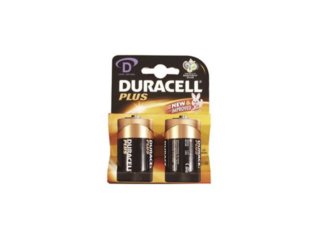 Jednokratna baterija DURACELL PLUS MN1300 LR20, D, 2 kom