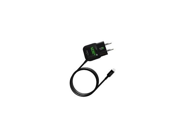 Kućni punjač PURO Mini Fast Charger, Apple Lightning, 2.4A, MFI, crni