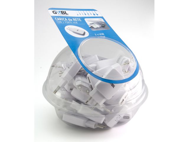 Kućni punjač G&BL 8017, 3100mA, 2x USB