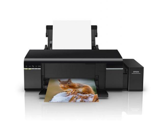 Inkjet printer EPSON L805 Photo, CISS, WiFi, USB, crni (C11CE86401)
