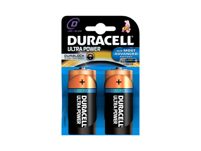 Jednokratna baterija DURACELL ULTRA D B2, alkalne