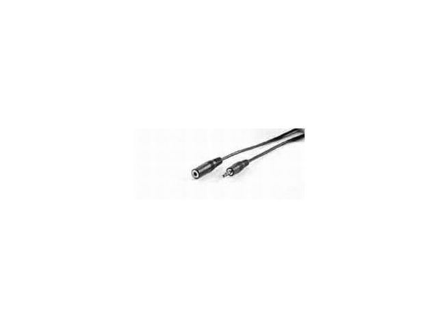 Audio kabel ROLINE 3.5mm(m) na 3.5mm(ž), 5m, crni