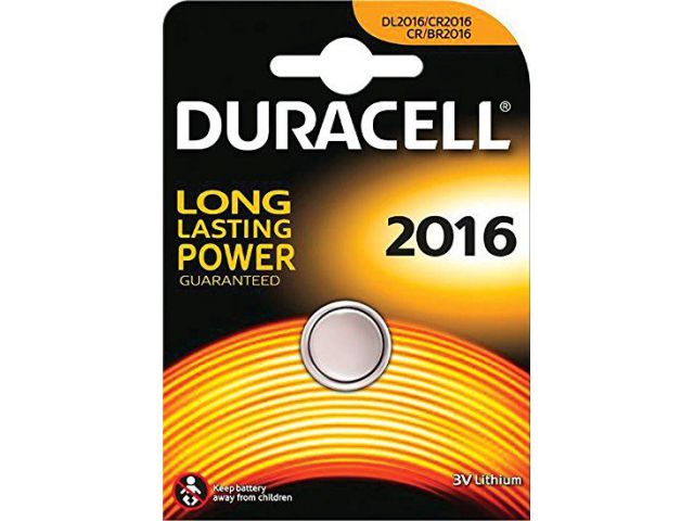 Jednokratna baterija DURACELL DL 2016 CR2016, B1