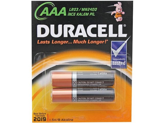 Jednokratna baterija DURACELL HBDC Dural Basic AAA, 2kom