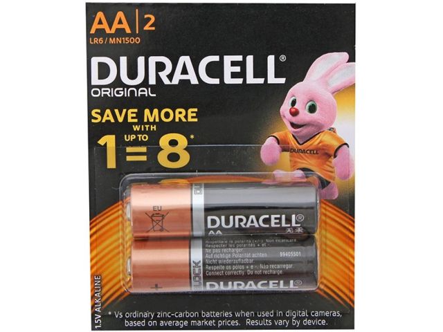 Jednokratna baterija DURACELL HBDC Dural Basic AA, 2kom