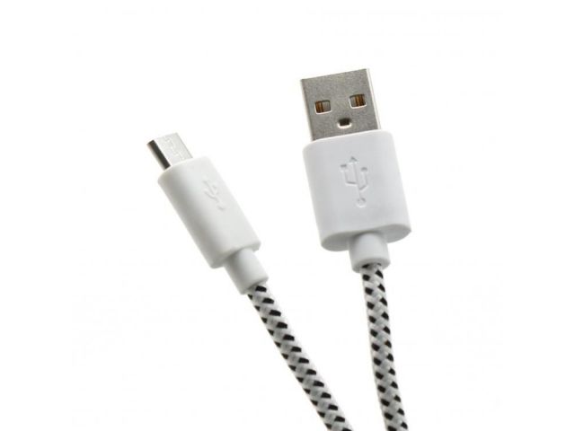 Kabel SBOX Micro USB(m) na USB-A(m), 1m, bijeli