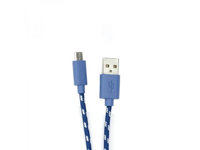 Kabel SBOX USB-MICRO USB, 1m, plavi
