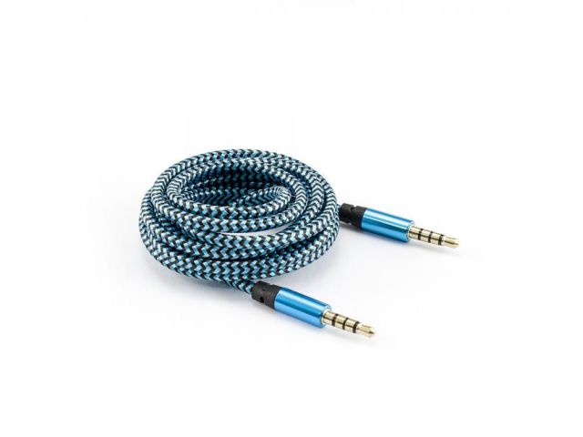 Audio kabel SBOX Fruity 3.5mm(m) na 3.5mm(m), 1.5m, plavi