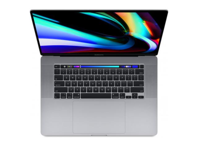 Laptop APPLE MacBook Pro 16 Touch Bar, 8-core i9 2.3GHz/16GB/1TB SSD/Radeon Pro 5500M w 4GB, Space Grey, CRO KB (mvvk2cr/a)