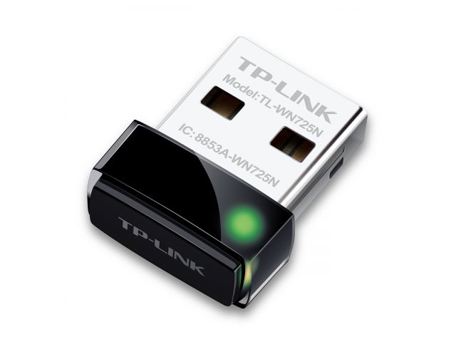Mrežni adapter TP-LINK TL-WN725N, 150 Mbps Wireless N, nano, USB 