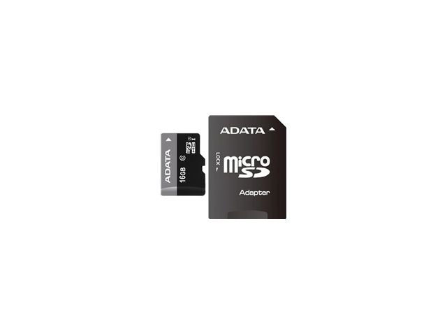 Memorijska kartica microSDHC 16 GB A-DATA, Class 10 UHS + adapter