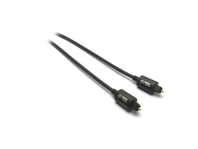 Optički kabel G&BL Toslink na Toslink, 2 m, crni