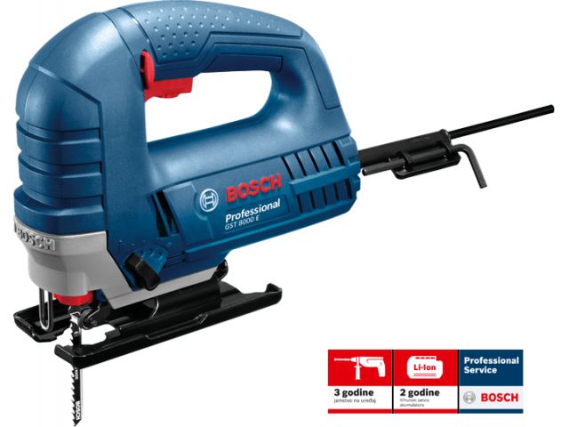 Pila BOSCH GST 8000 E Professional, ubodna