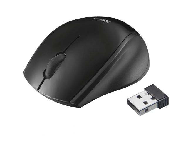 Miš TRUST Oni, micro, optički, bežični, USB, crni (21048)