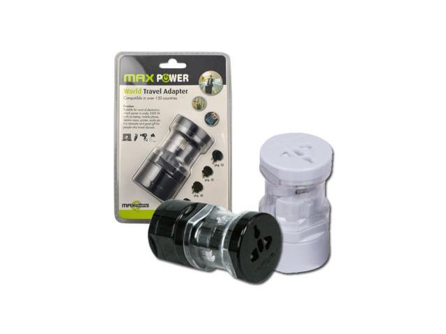Putni punjač MAXPOWER WP-3UT, crni, univerzalni