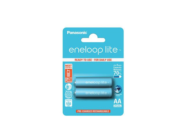 Punjiva baterija PANASONIC Eneloop AA, lite B2
