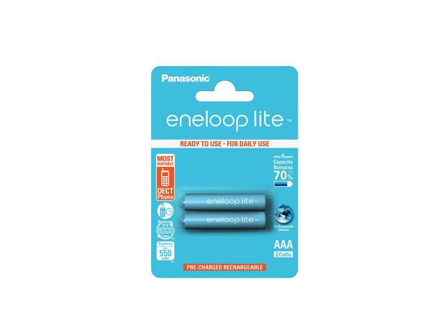 Punjiva baterija PANASONIC Eneloop AAA, lite  B2