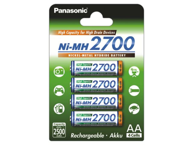 Punjiva baterija PANASONIC AA 2700 B4