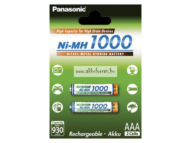 Punjiva baterija PANASONIC AAA 1000 B2