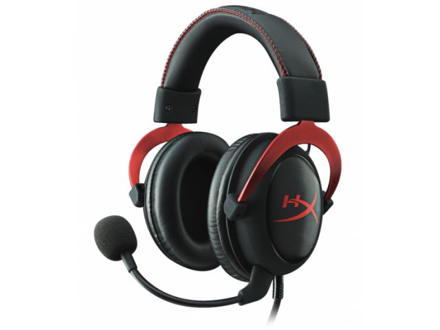 Slušalice + mikrofon HYPERX Cloud II Gaming, crno-crvene (4P5M0AA)
