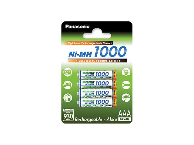Punjiva baterija PANASONIC AAA 1000 B4