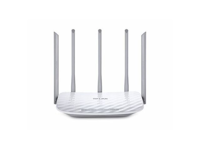 Router TP-LINK Archer C60, dual band AC1350 Wi-Fi, 1x WAN, 4x LAN, MU-MIMO, 5x fiksnih antena