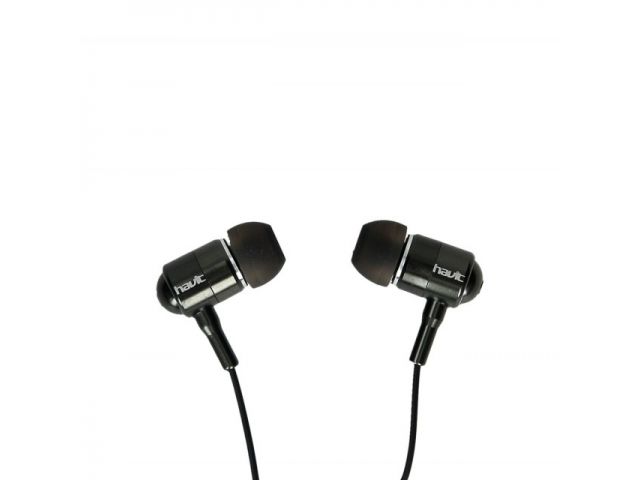 Slušalice HAVIT HV-L670 in-ear, žične, 3.5mm, mikrofon, crne
