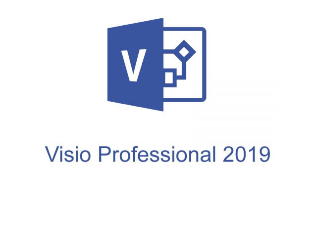 Program MICROSOFT Visio Professional 2019, All Languages, prenosiva licenca za 1 računalo ili server, download