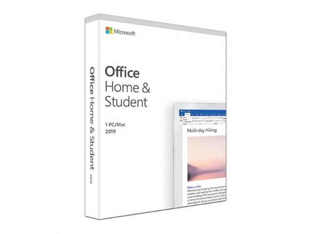 Programski paket MICROSOFT Office Home & Student 2019, ENG, za PC i Mac, Medialess, 79G-05033/79G-05149