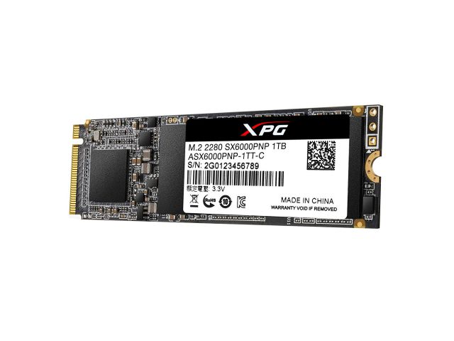 SSD disk 1 TB, A-DATA XPG SX6000 Pro, M.2 2280, PCIe 3.0 x4 NVMe