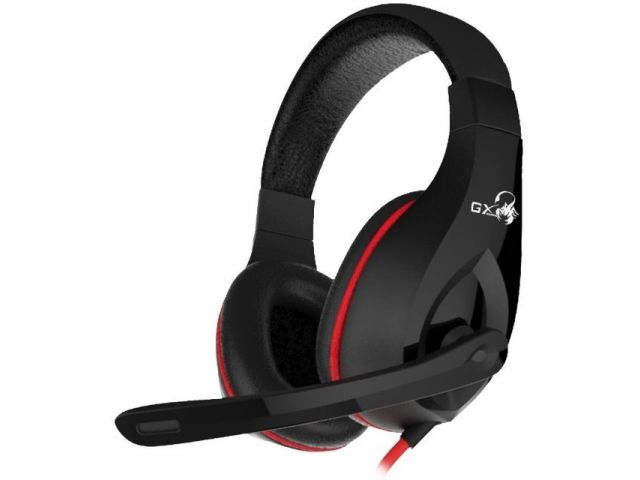 Slušalice + mikrofon GENIUS HS-G560, gaming, crno-crvene