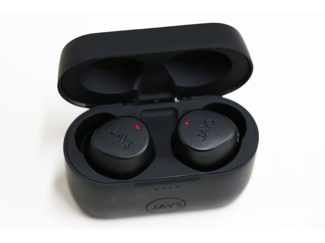 Bluetooth slušalice JAYS m-Seven, in-ear, bežične, vodootporne,  crne