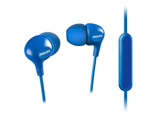 Slušalice + mikrofon PHILIPS SHE3555BL/00, plave