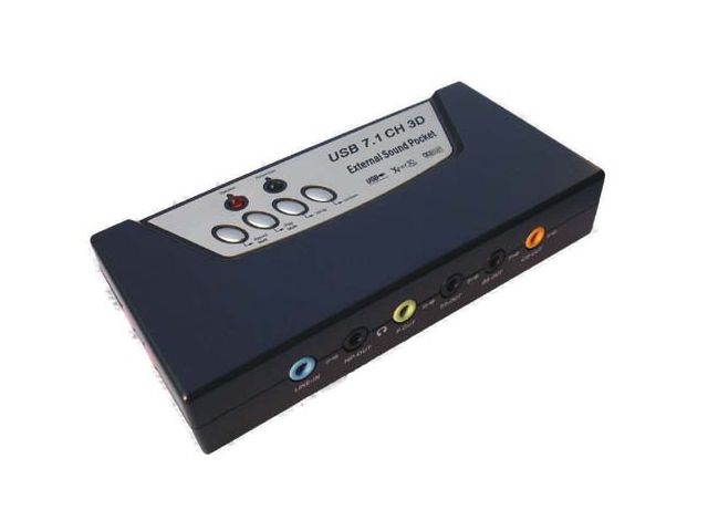 Zvučna kartica C-MEDIA 7.1, USB
