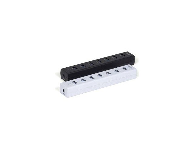 USB HUB ORICO H7013-U3-V1-BK, 7-portni USB 3.0, s vanjskim napajanjem, crni