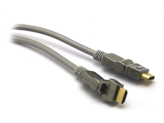 Video kabel G&BL 6726, HDMI (m/m) sa okretnim konektorima, 1.5 m