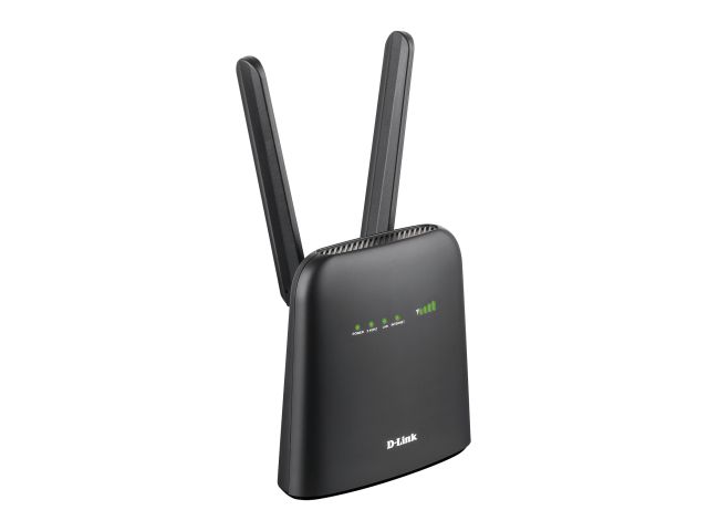 Router D-LINK DWR-920, 4G LTE, SIM card slot, 4G LTE/3G do 150 Mbps download, Wireless N300, 1x GWAN/GLAN, 1x GLAN