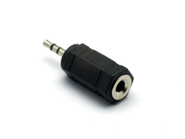 Audio adapter G&BL 3.5 mm stereo (ž) - 2.5 stereo (M)