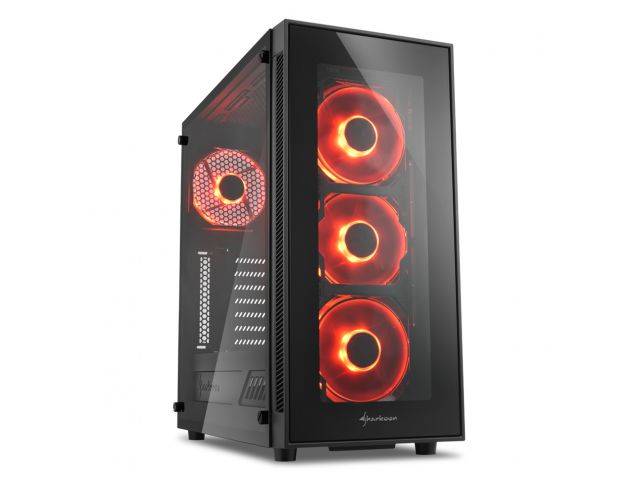 Stolno računalo HGPC Gamer Spitfire 1061, Intel Core i5 10600, RTX2060 Super 8 GB, 16 GB, SSD 500 GB NVMe, FreeDOS (106206S16SN5D)