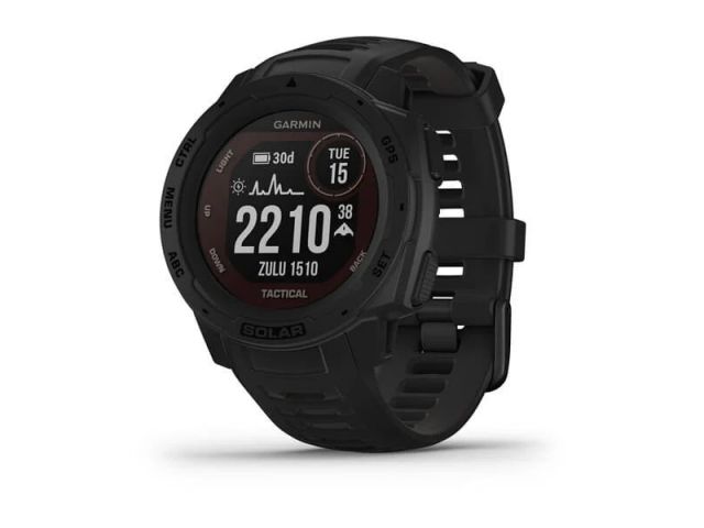 Pametni sat GARMIN Instinct Solar, 45mm, GPS, Tactical Black (010-02293-03)